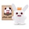 Zuru Fuggler Baby Fug Rabid Rabbit White Funny Ugly Monster Plush Toy 3.5